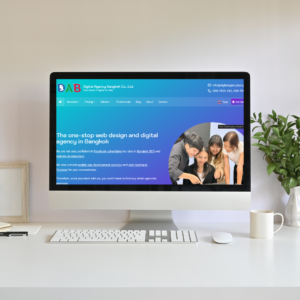 Gray and White Minimalist Desktop Mockup Instagram Post